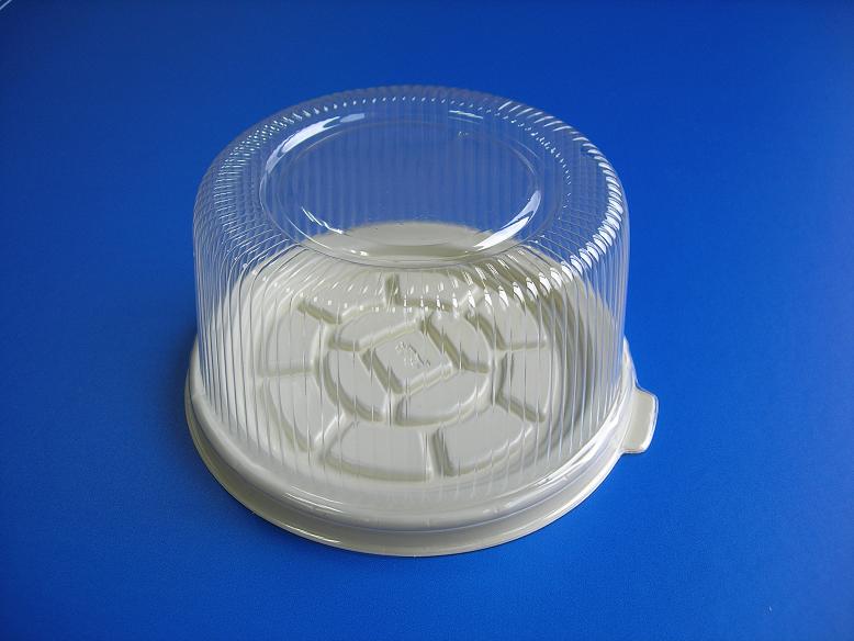 Clear PET cake containers box